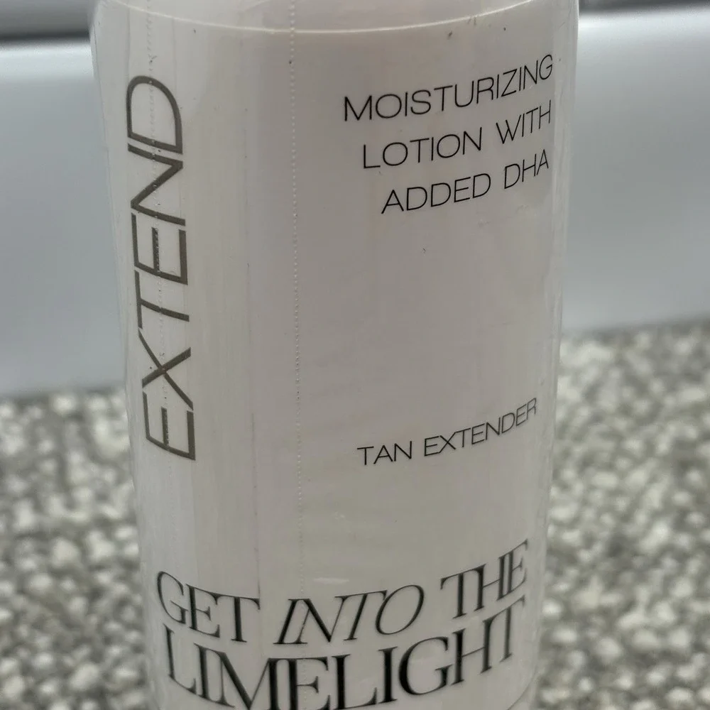 Get Into The Limelight Tan Extender Lotion Moisturizer New Sealed 8‎ Oz Vegan